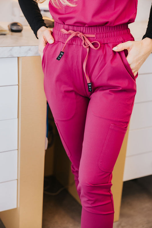PANTALON D'UNIFORME SHEPHERD -MAGENTA-