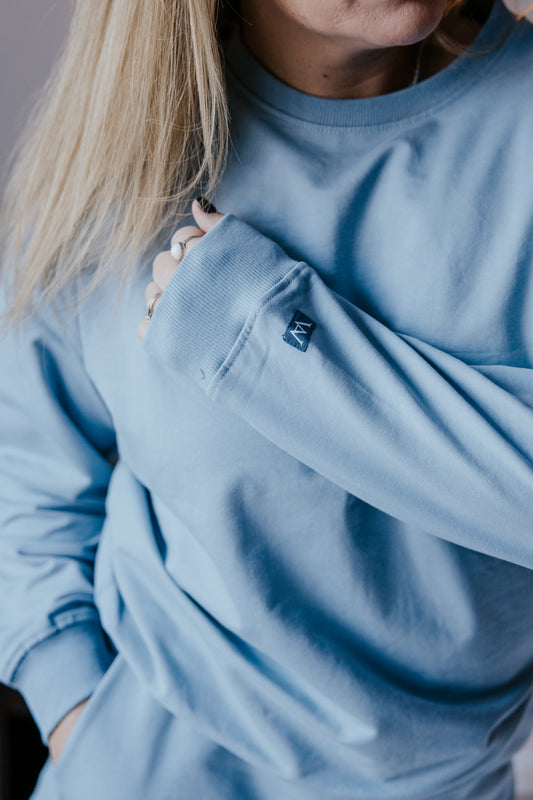CHANDAIL LEE (ADULTE) -BLEU-