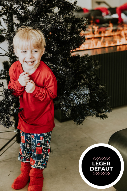ENSEMBLE COZY DES FÊTES MARLEY (ENFANT) "LÉGER DÉFAUT"