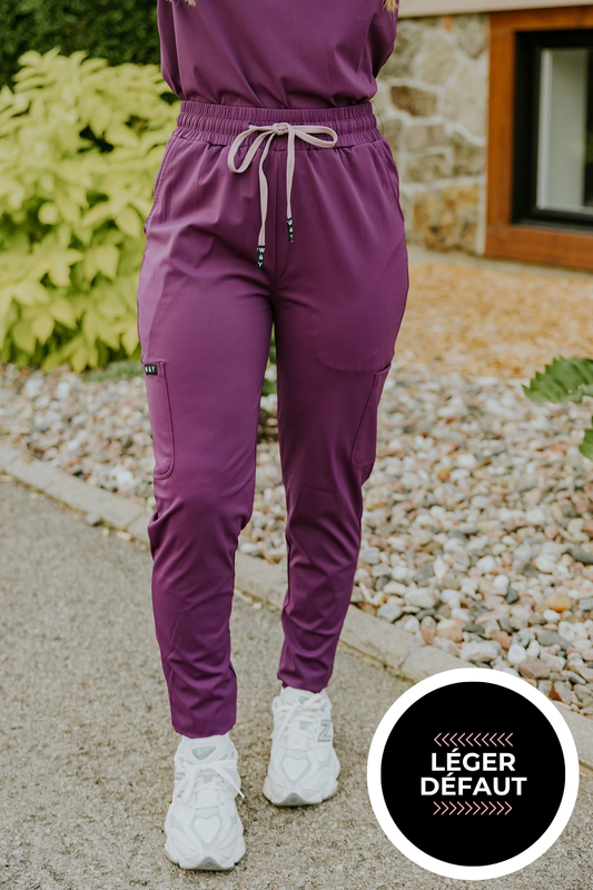 PANTALON D'UNIFORME SHEPHERD -RAISIN- "LÉGER DÉFAUT"