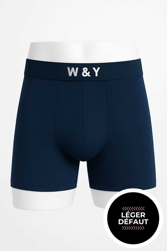 BOXER -NAVY- "LÉGER DÉFAUT"