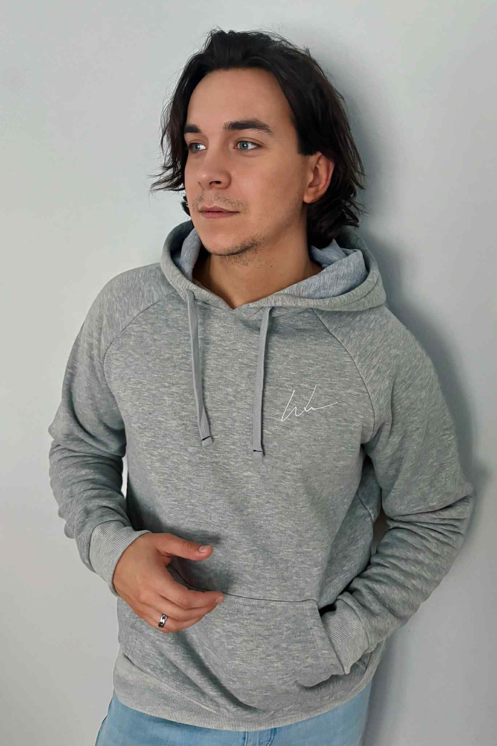 WILLIAM CLOUTIER HOODIE -BLUE LOVE-