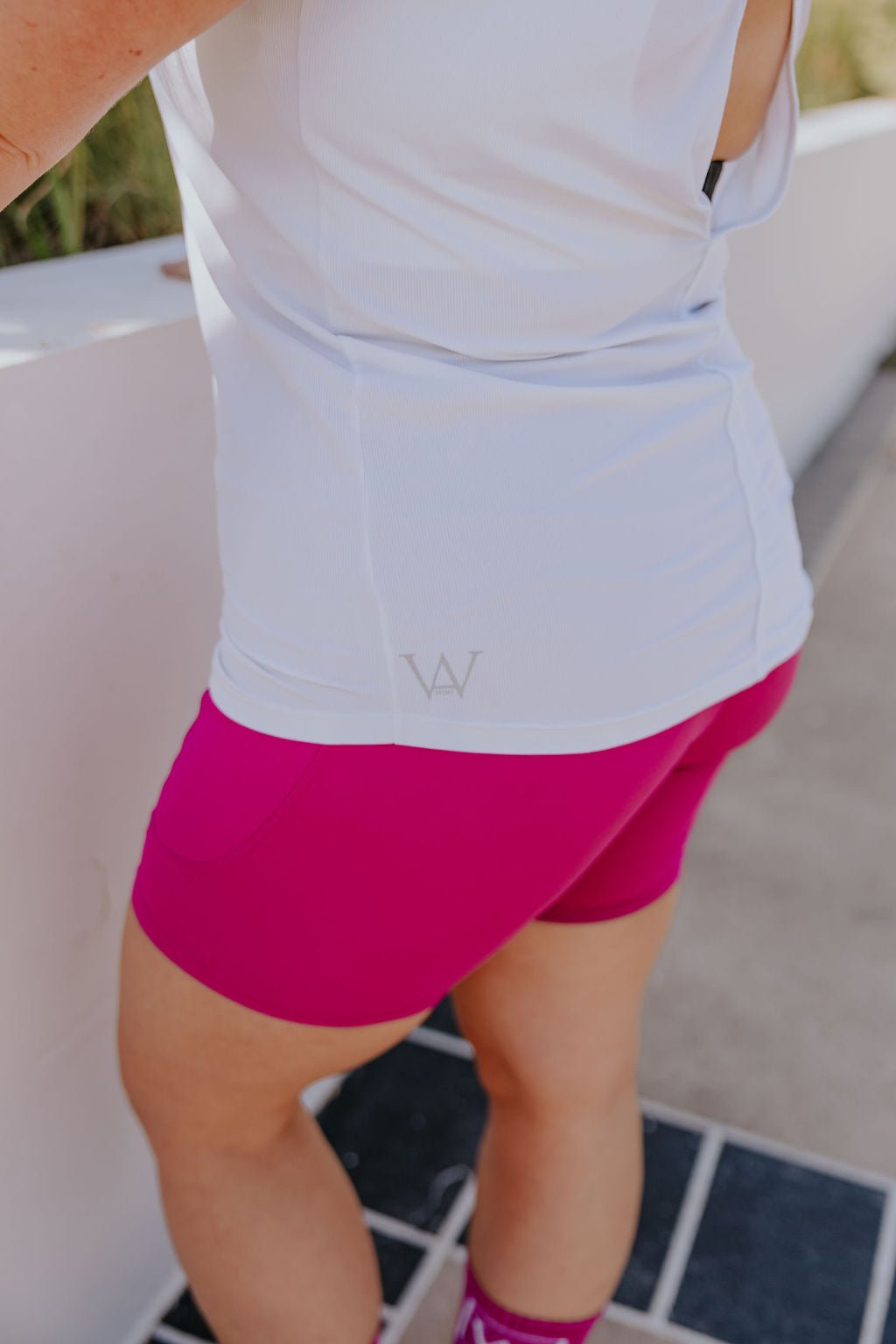 CAMISOLE SPORT TESS - BLANC - WILL&YOU
