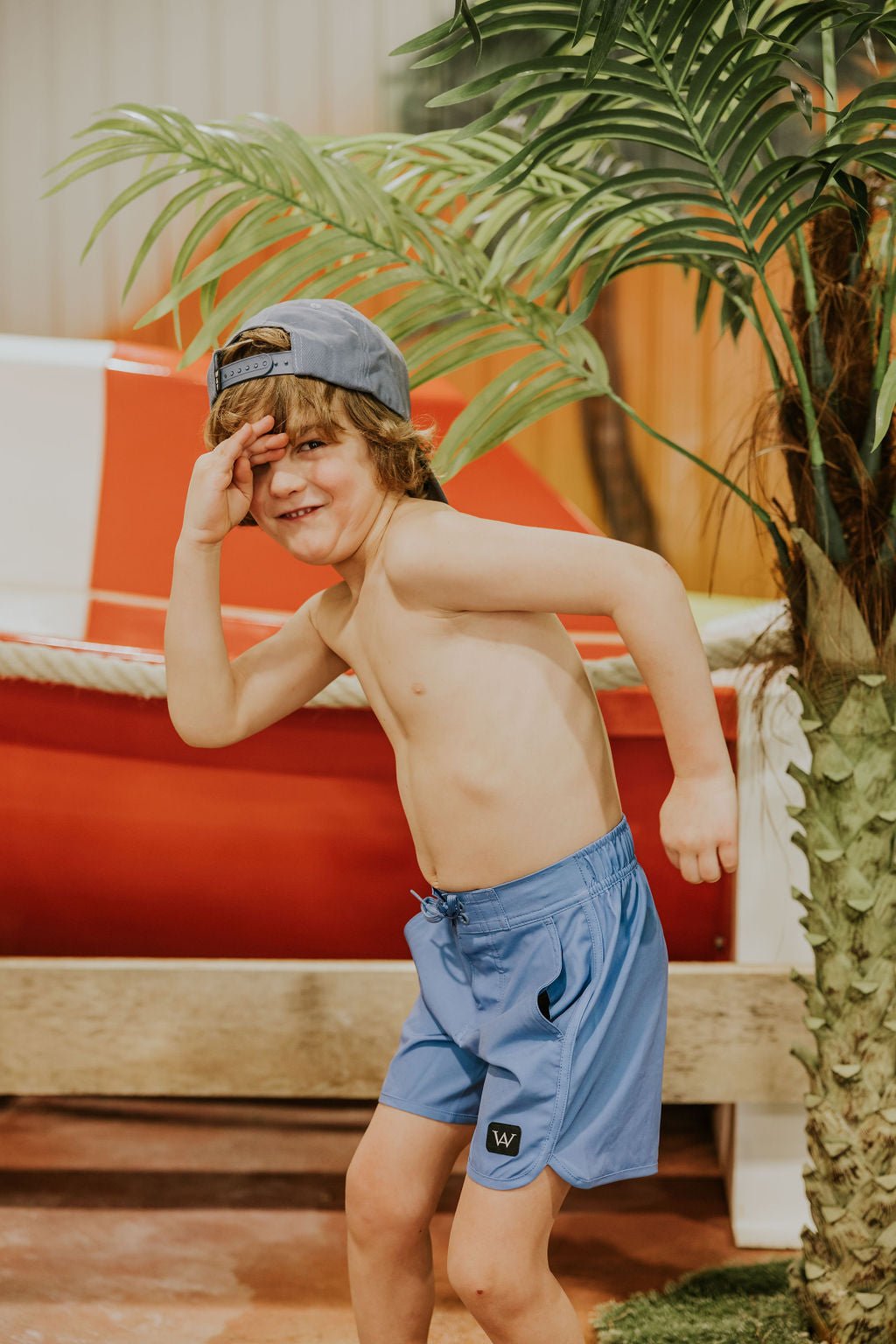 CASQUETTE BAILEY (ENFANT) - BLEU - WILL&YOU