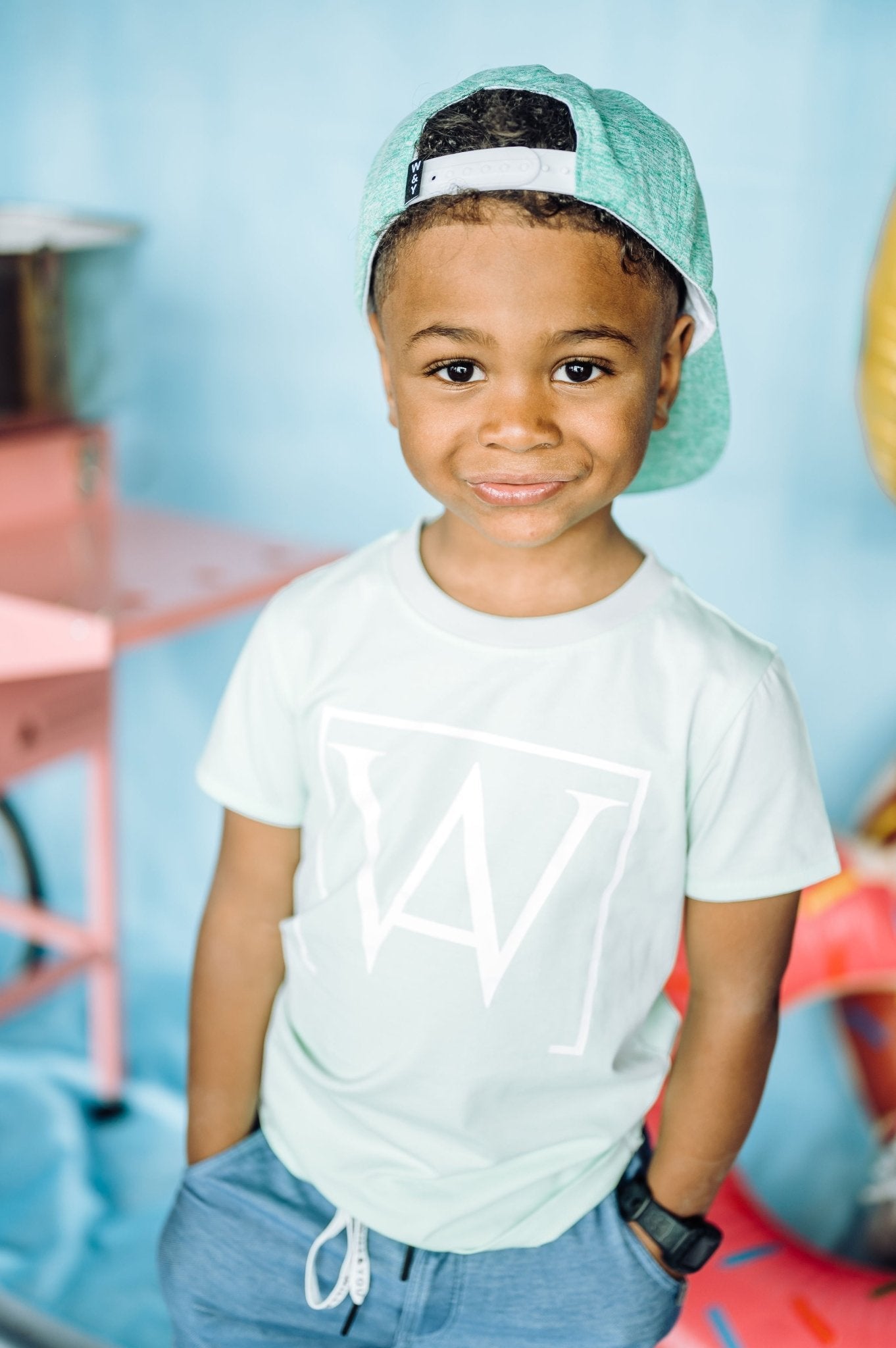 CASQUETTE HARLOW - TURQUOISE - WILL&YOU