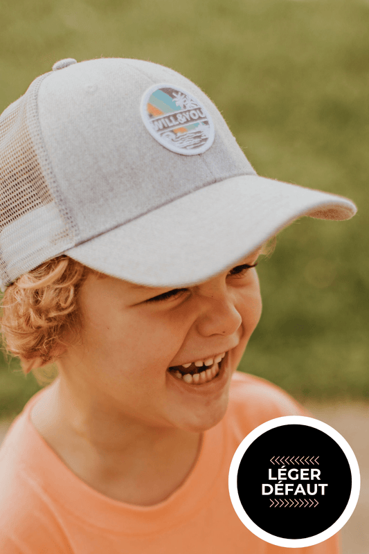 CASQUETTE JOSH (ENFANT & ADULTE) "LÉGER DÉFAUT" - WILL&YOU