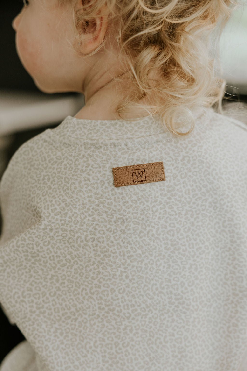 CREWNECK KIRSTEN (ENFANT) - LÉOPARD - WILL&YOU