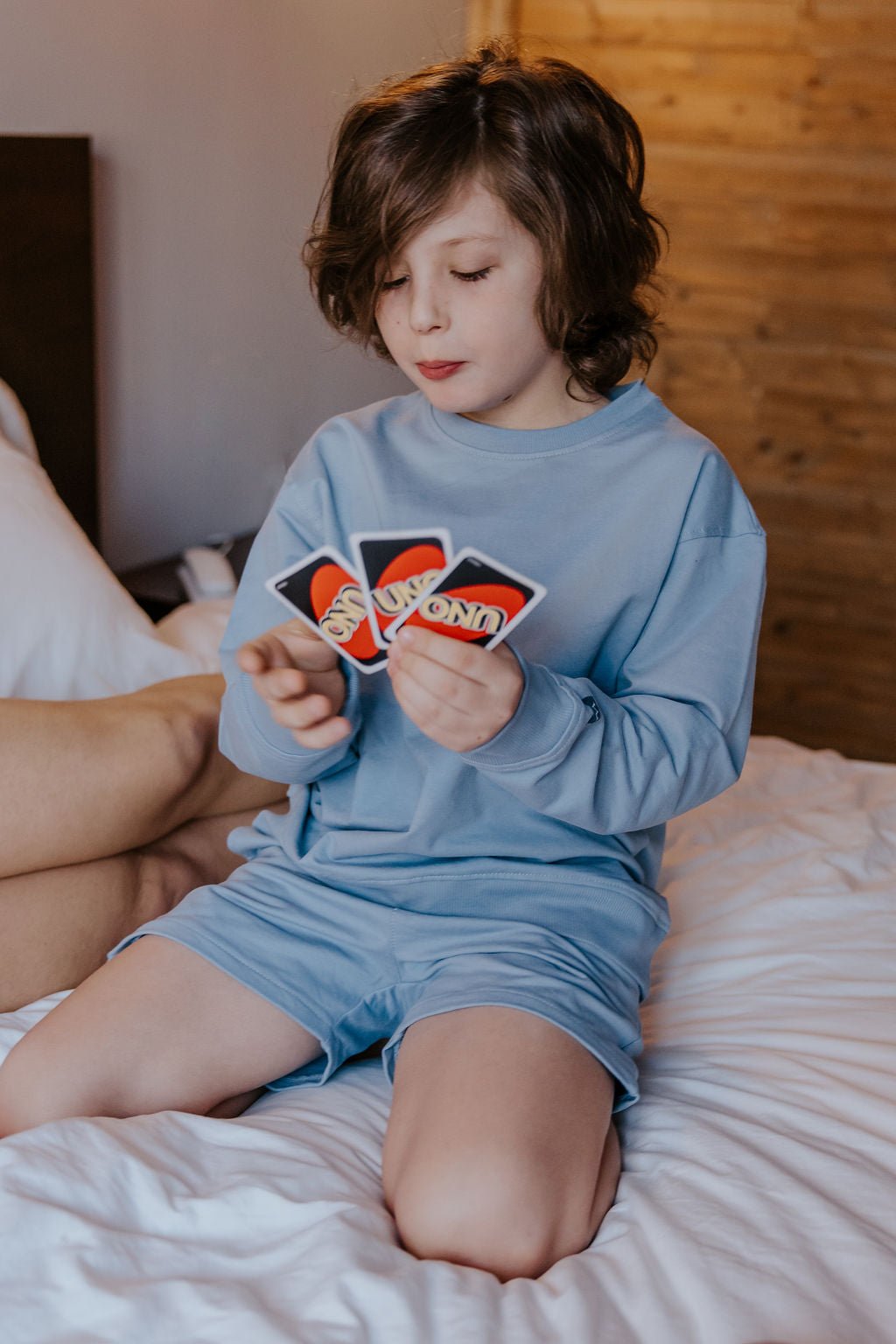 MATCHING SET LEE (ENFANT) - BLEU - WILL&YOU