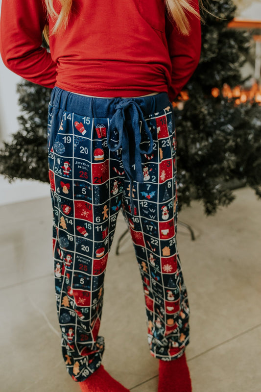 PANTALON D'ENSEMBLE COZY DES FÊTES MARLEY (ENFANT) - WILL&YOU