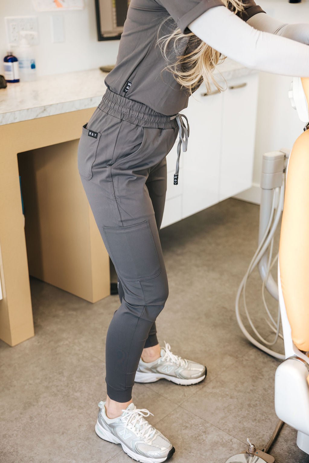PANTALON D'UNIFORME SHEPHERD - CHARCOAL - WILL&YOU