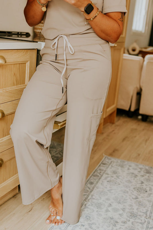 PANTALON D'UNIFORME SHEPHERD (COUPE DROITE) - GREIGE - WILL&YOU