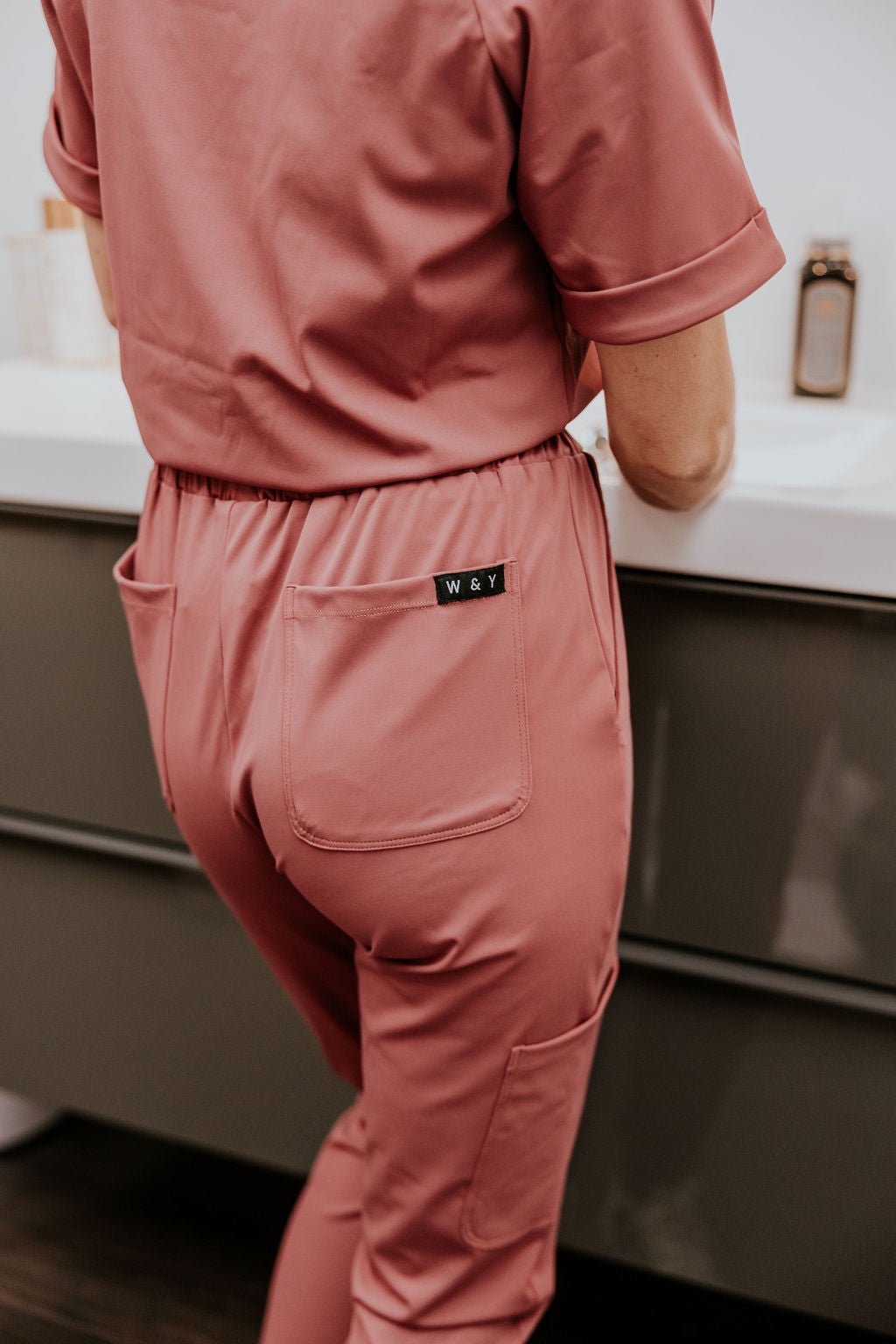 PANTALON D'UNIFORME SHEPHERD - FRAMBOISE - WILL&YOU