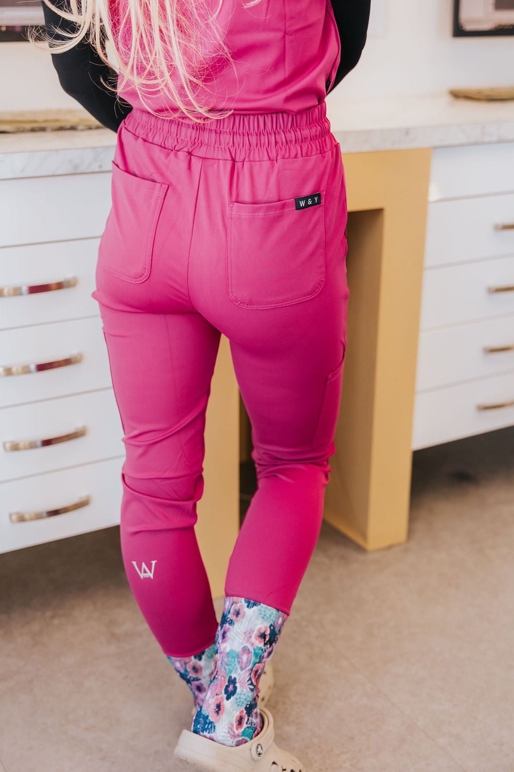 PANTALON D'UNIFORME SHEPHERD - MAGENTA - WILL&YOU