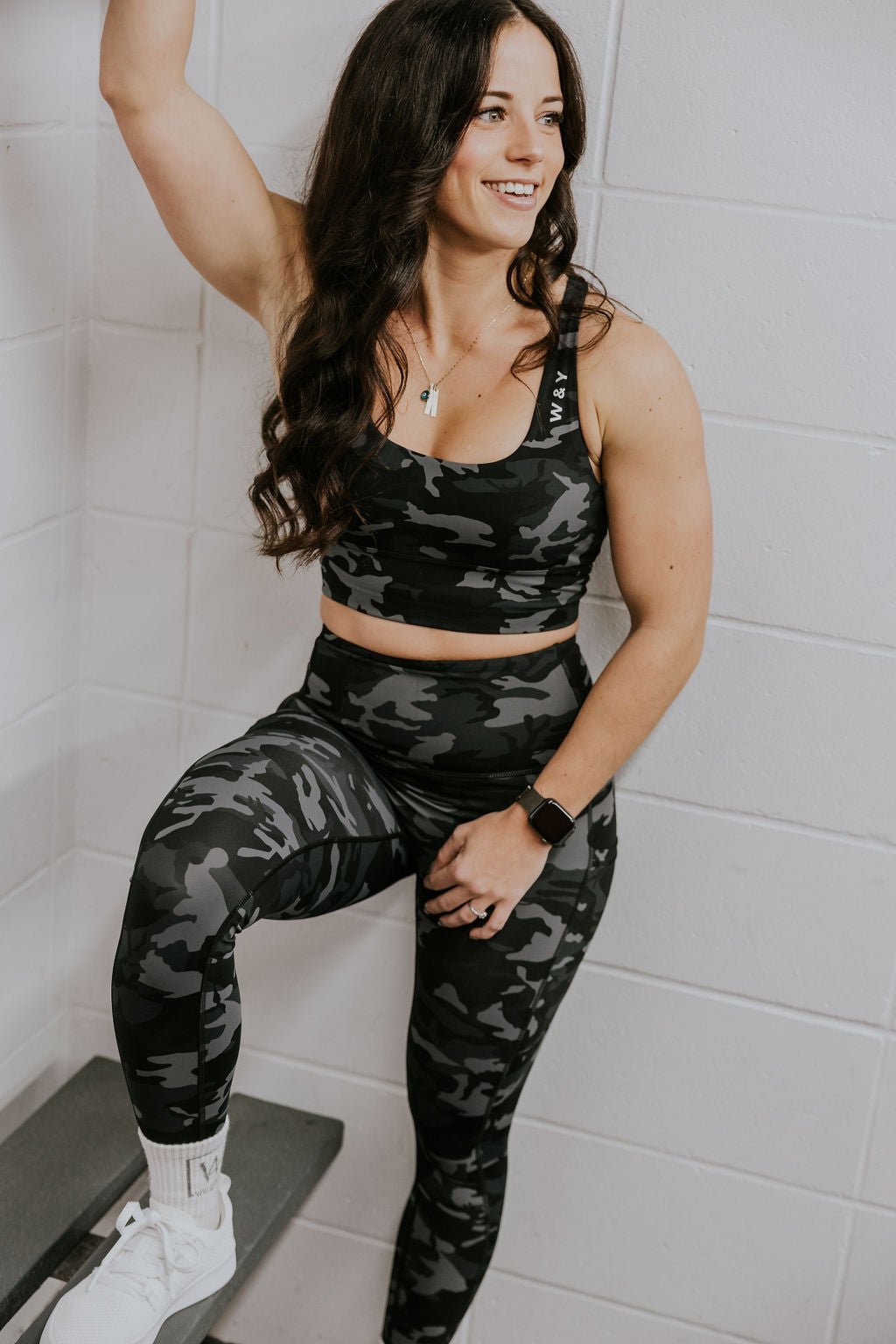 TOP SPORT CAM - CAMO NOIR - WILL&YOU