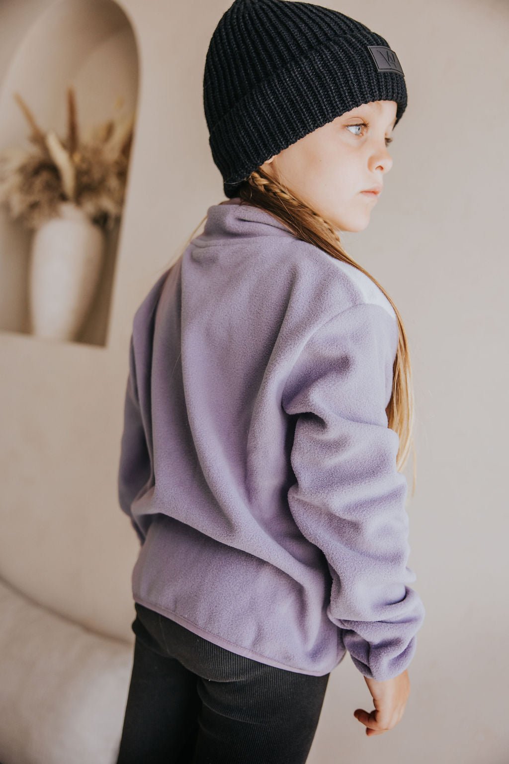 VESTE POLAR PAOLO (ENFANT) - LILAS - WILL&YOU