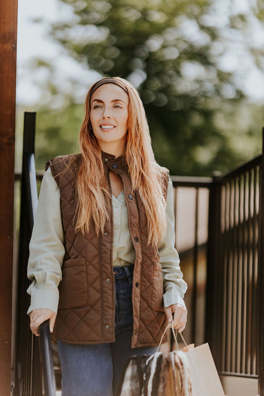 VESTE SANS MANCHE JOSIE - WILL&YOU