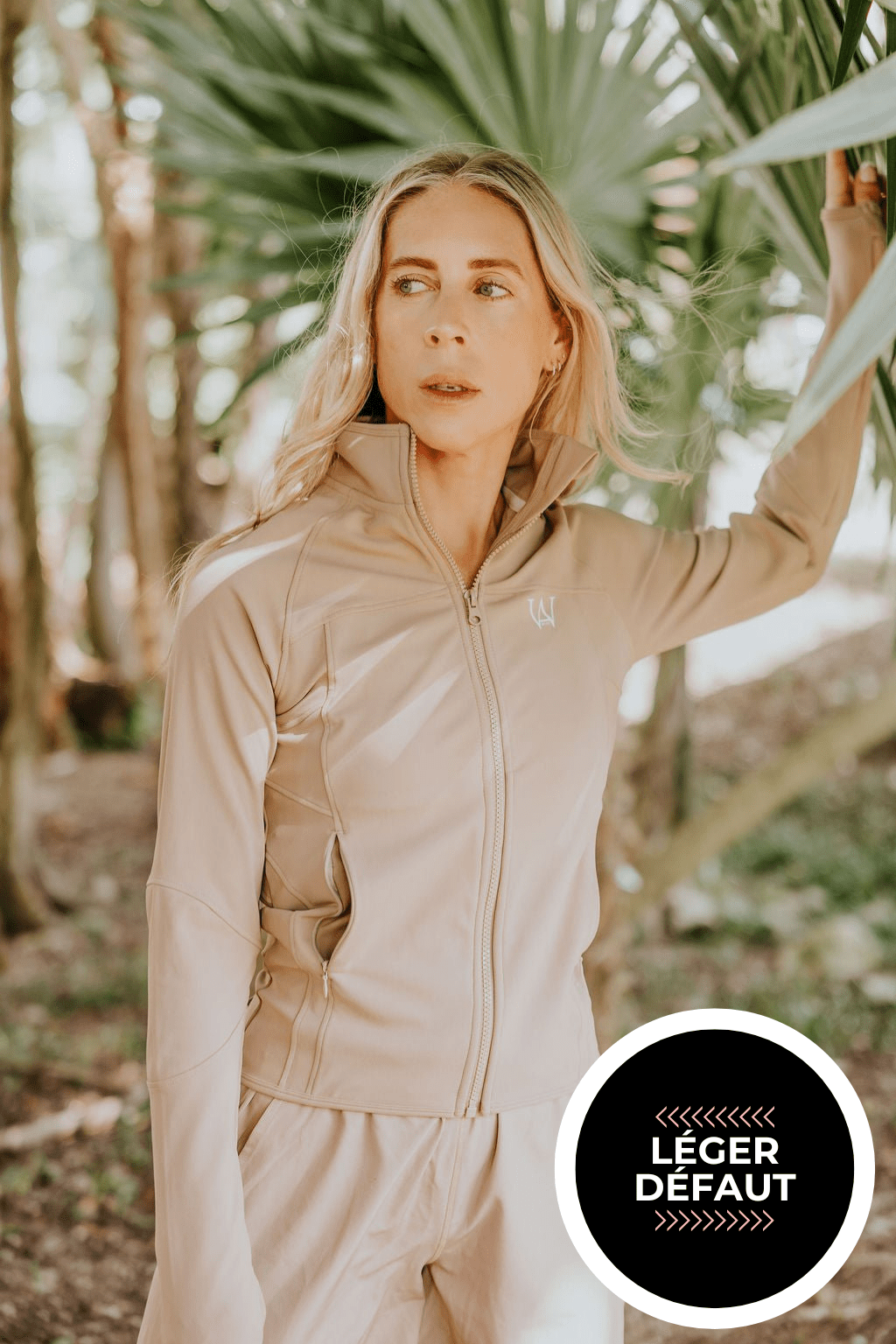 VESTE SPORT PEARSON -BEIGE- ''LÉGER DÉFAUT'' - WILL&YOU