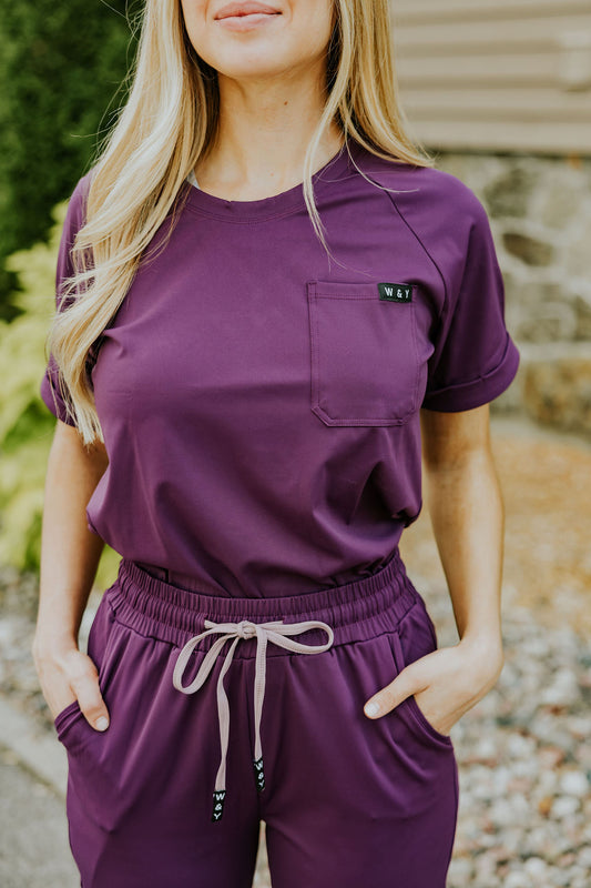 SHEPHERD UNIFORM TOP -GRAPE- 