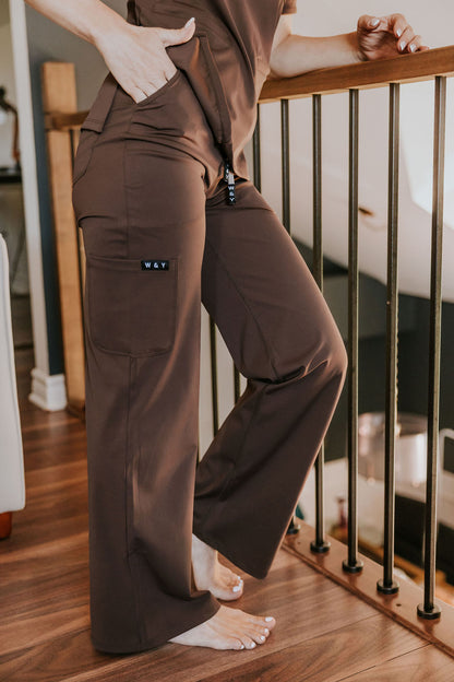 SHEPHERD UNIFORM PANTS (STRAIGHT FIT) -ESPRESSO- 