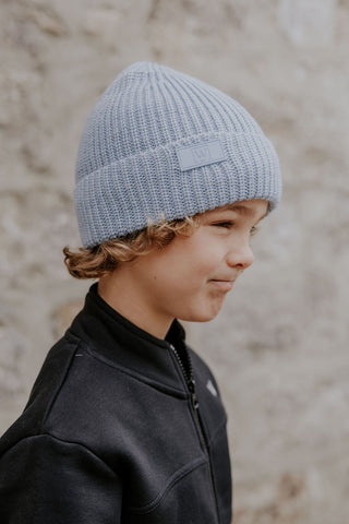 TUQUE SPENCER (ENFANT & ADULTE) -BLEU GLACIER-