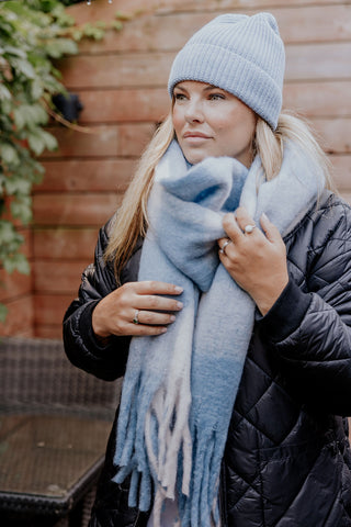 FOULARD ELSA À CARREAUX -PLUSIEURS COULEURS-