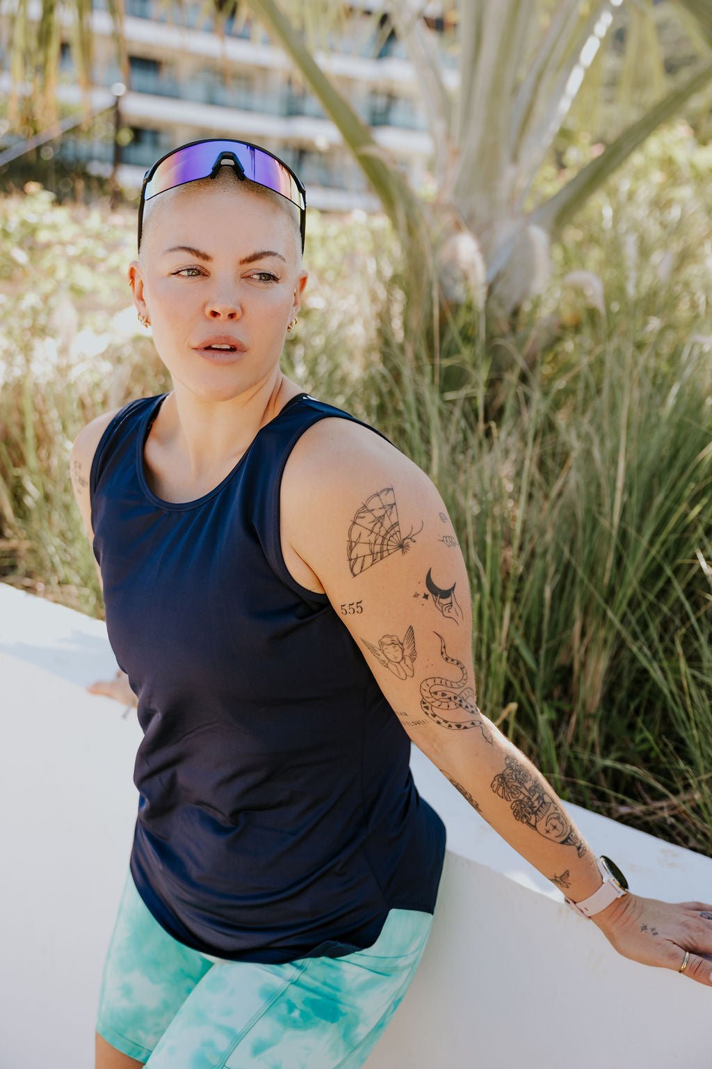 CAMISOLE SPORT KATE - NAVY - WILL&YOU