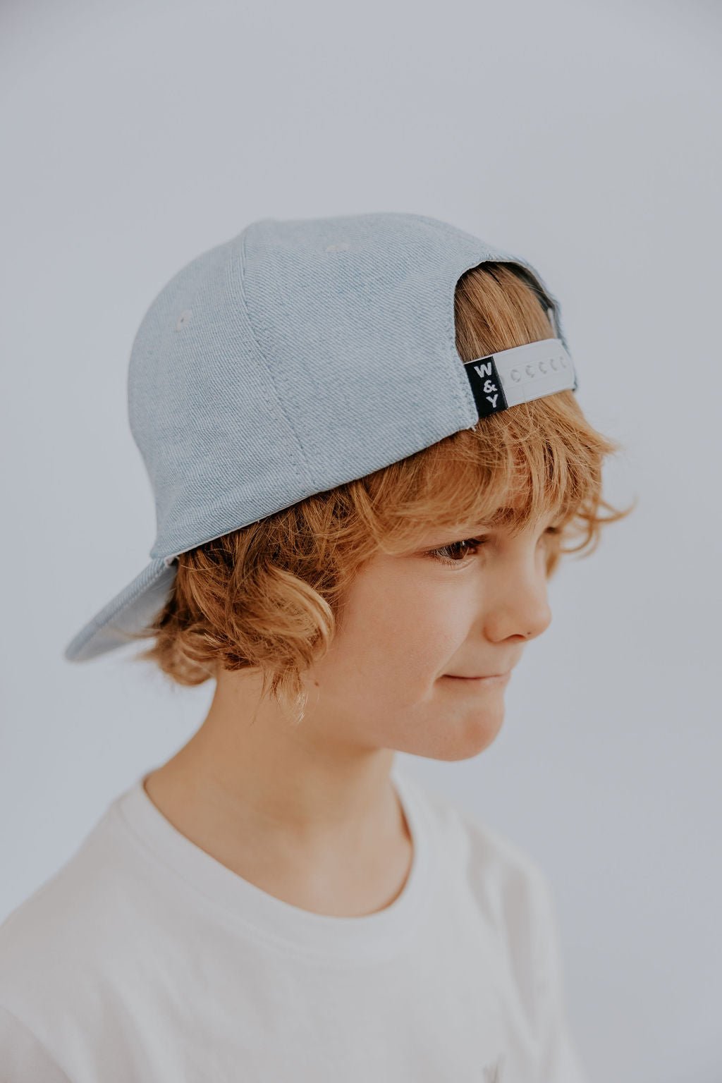 CASQUETTE CLAYTON (ENFANT) - BABY BLUE JEANS - WILL&YOU
