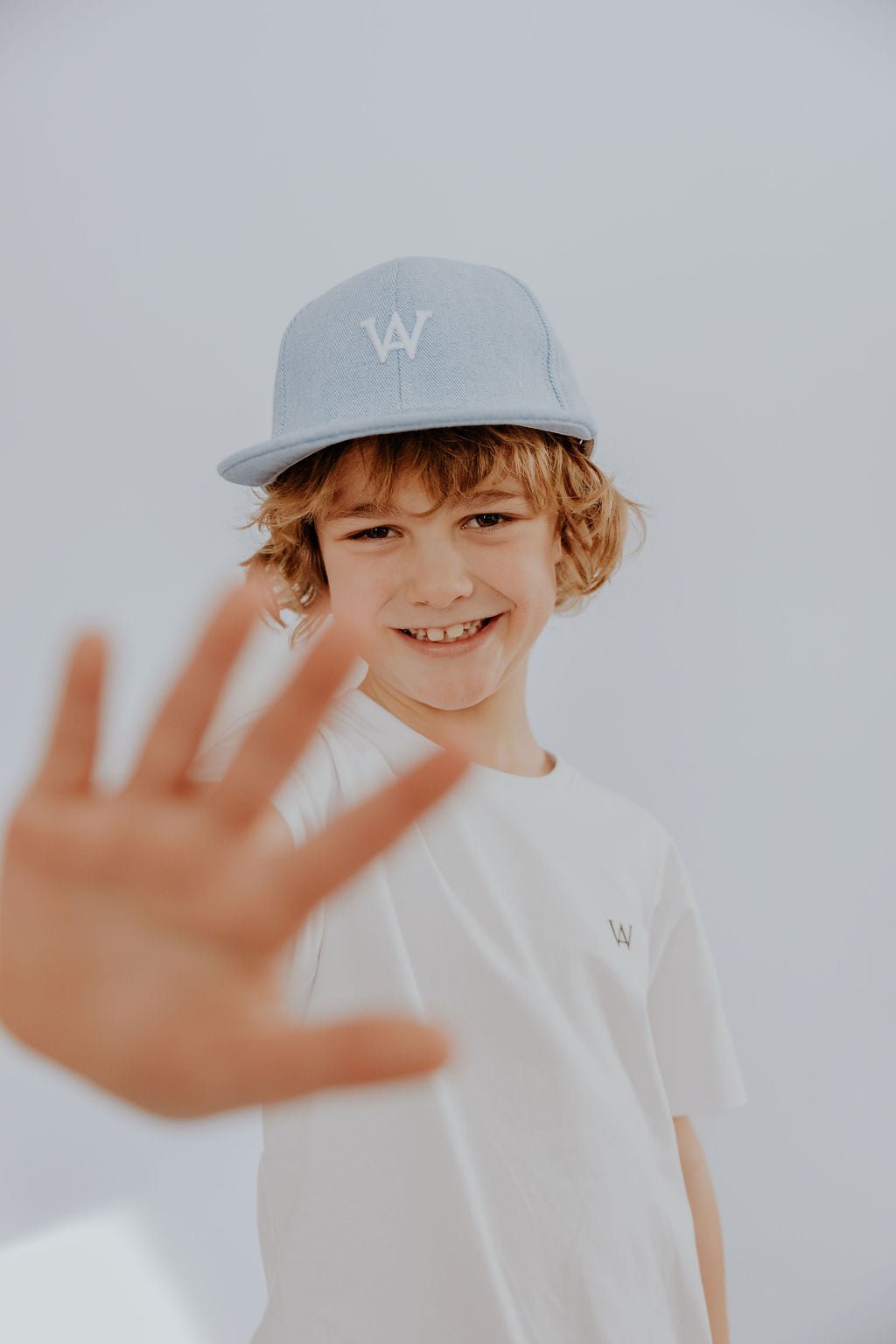 CASQUETTE CLAYTON (ENFANT) - BABY BLUE JEANS - WILL&YOU