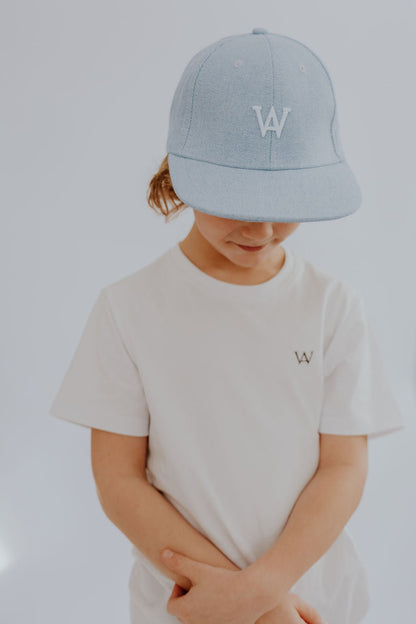 CASQUETTE CLAYTON (ENFANT) - BABY BLUE JEANS - WILL&YOU