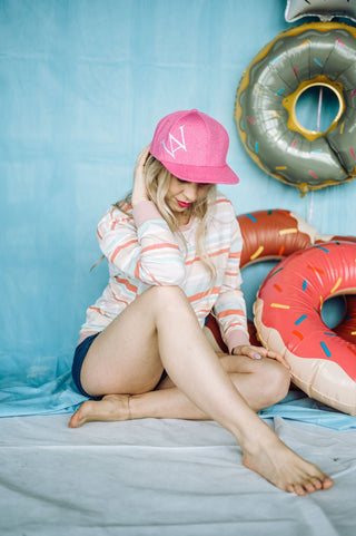 CASQUETTE HARLOW - FUCHSIA - (ENFANT & ADULTE) - WILL&YOU