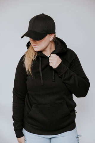 HOODIE CORPO (ADULTE) -NOIR-