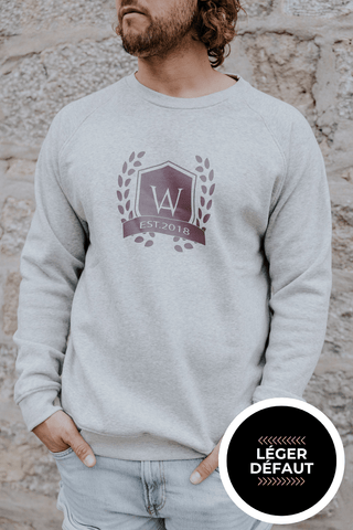 CREWNECK CHILTON (ADULTE) "LÉGER DÉFAUT" - WILL&YOU