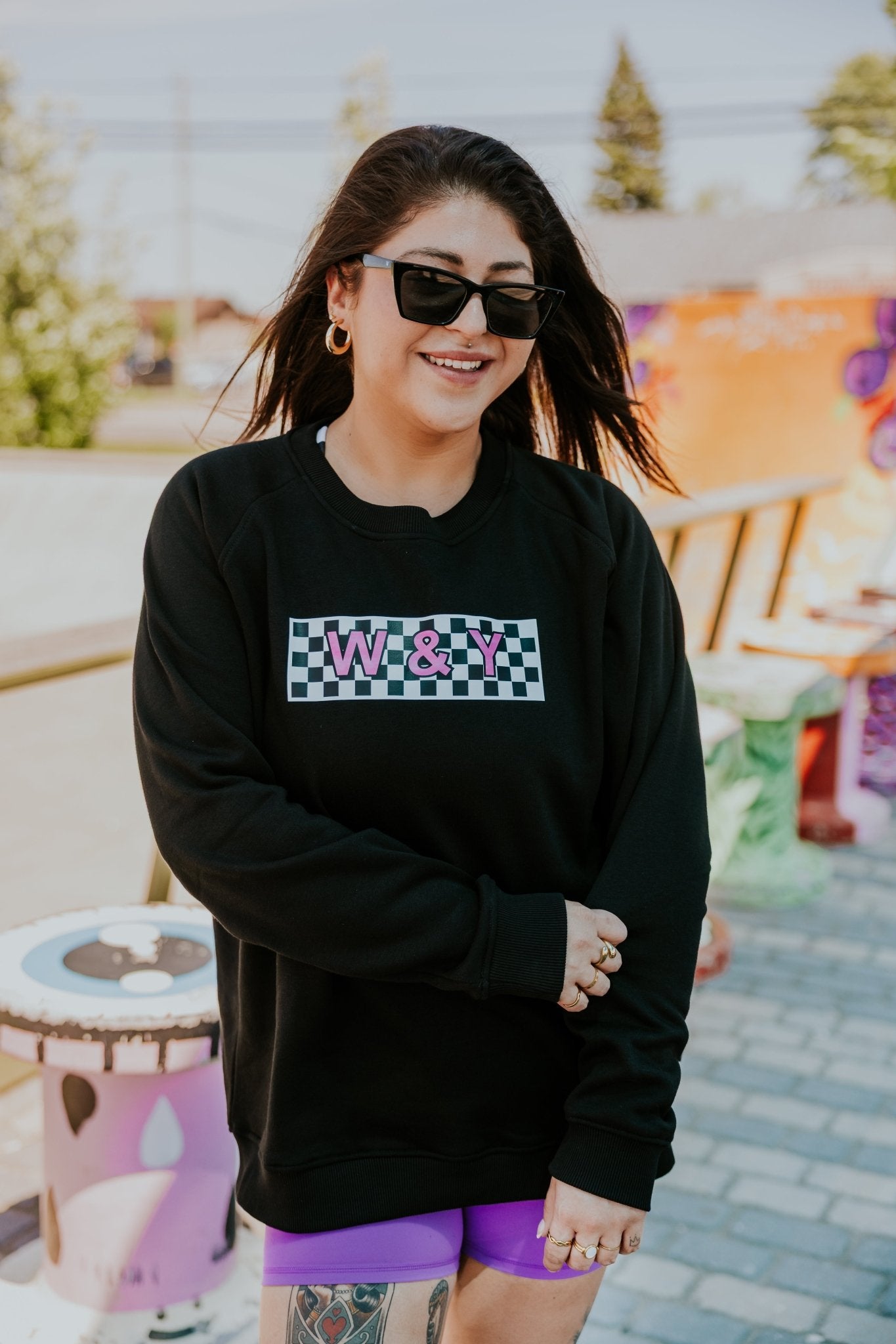 CREWNECK COLLAB MEL TACOS - WILL&YOU