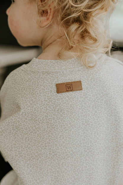 CREWNECK KIRSTEN (ENFANT) - LÉOPARD - WILL&YOU