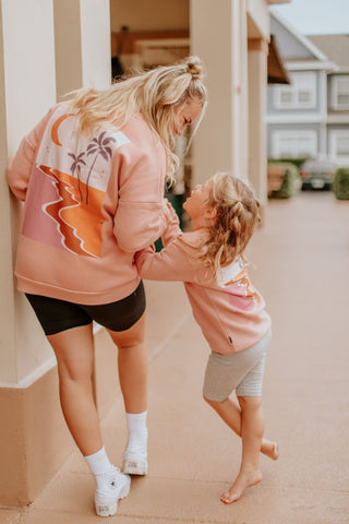 CREWNECK ORLANDO (ENFANT) - ROSE - WILL&YOU