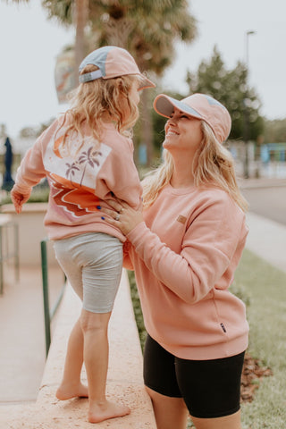 CREWNECK ORLANDO (ENFANT) - ROSE - WILL&YOU