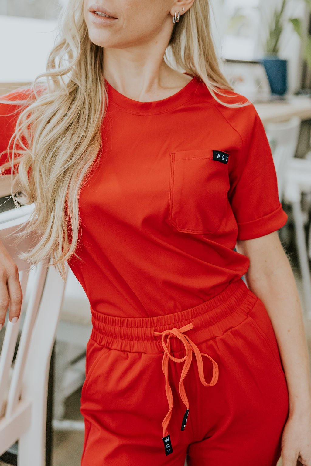 HAUT D'UNIFORME SHEPHERD - ROUGE - WILL&YOU