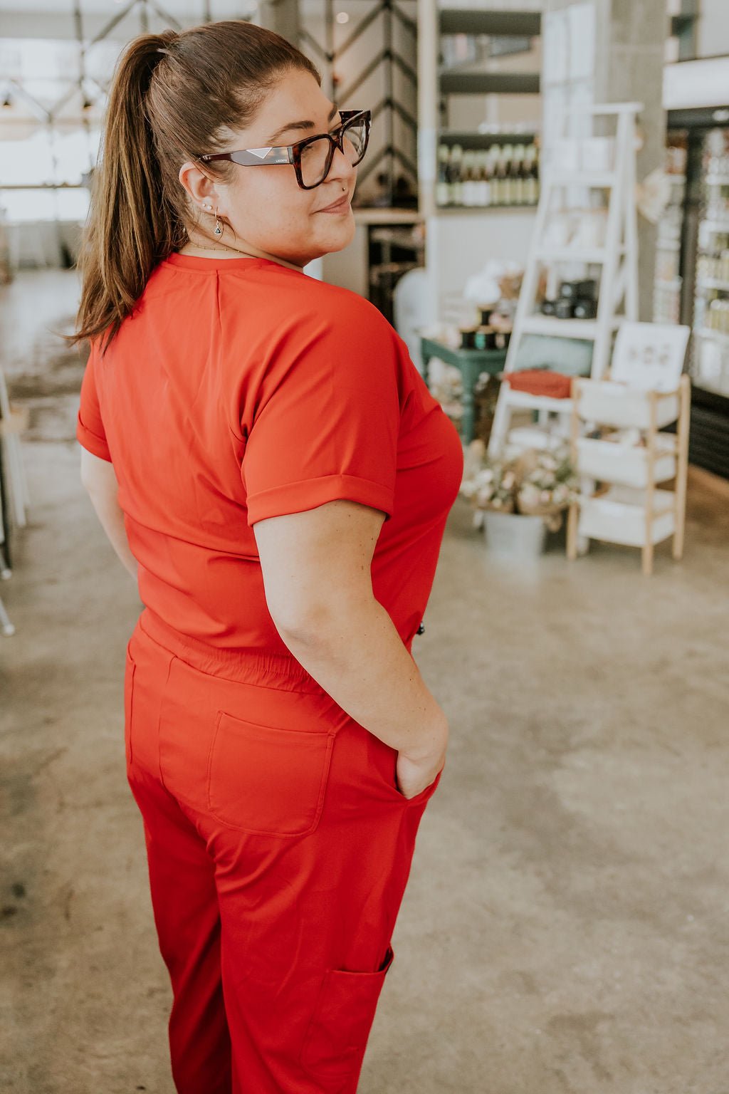 HAUT D'UNIFORME SHEPHERD - ROUGE - WILL&YOU