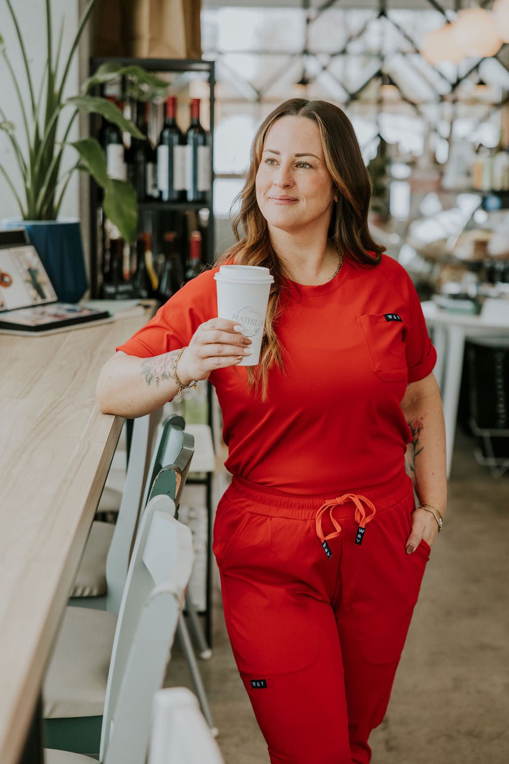 HAUT D'UNIFORME SHEPHERD - ROUGE - WILL&YOU