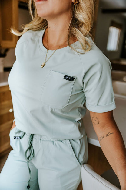 HAUT D'UNIFORME SHEPHERD - SAUGE - WILL&YOU