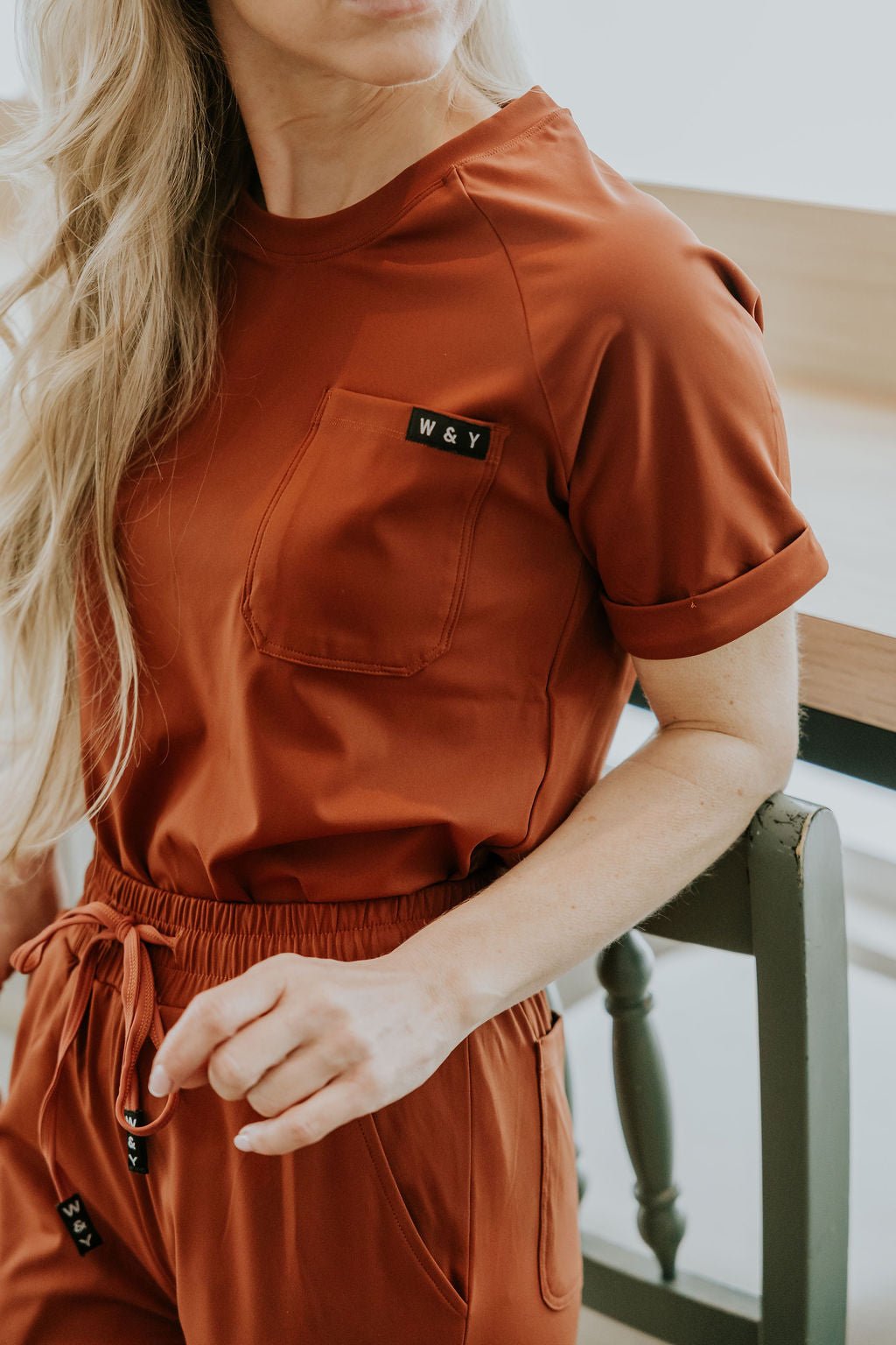 HAUT D'UNIFORME SHEPHERD - TERRACOTTA - WILL&YOU