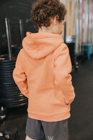 HOODIE MAINE (ENFANT) - CORAIL TROPICAL - WILL&YOU