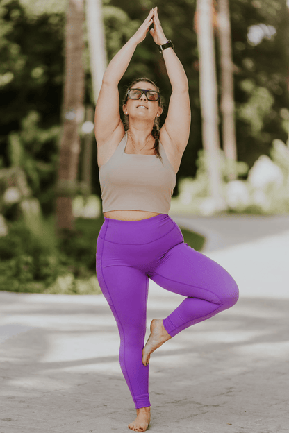 LEGGING SPORT LEXANNE 2.0 - MAUVE - WILL&YOU