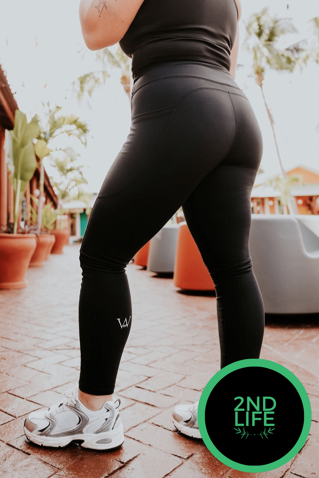 LEGGING SPORT LEXANNE 2.0 -NOIR- *2NDLIFE* - WILL&YOU