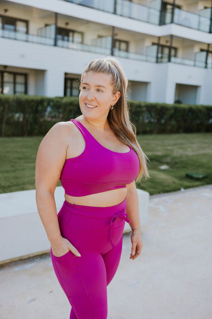 LEGGING SPORT OLY - MAGENTA - WILL&YOU