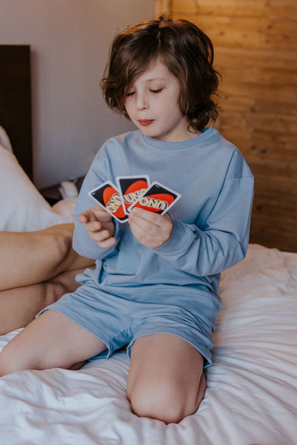 MATCHING SET LEE (ENFANT) - BLEU - WILL&YOU
