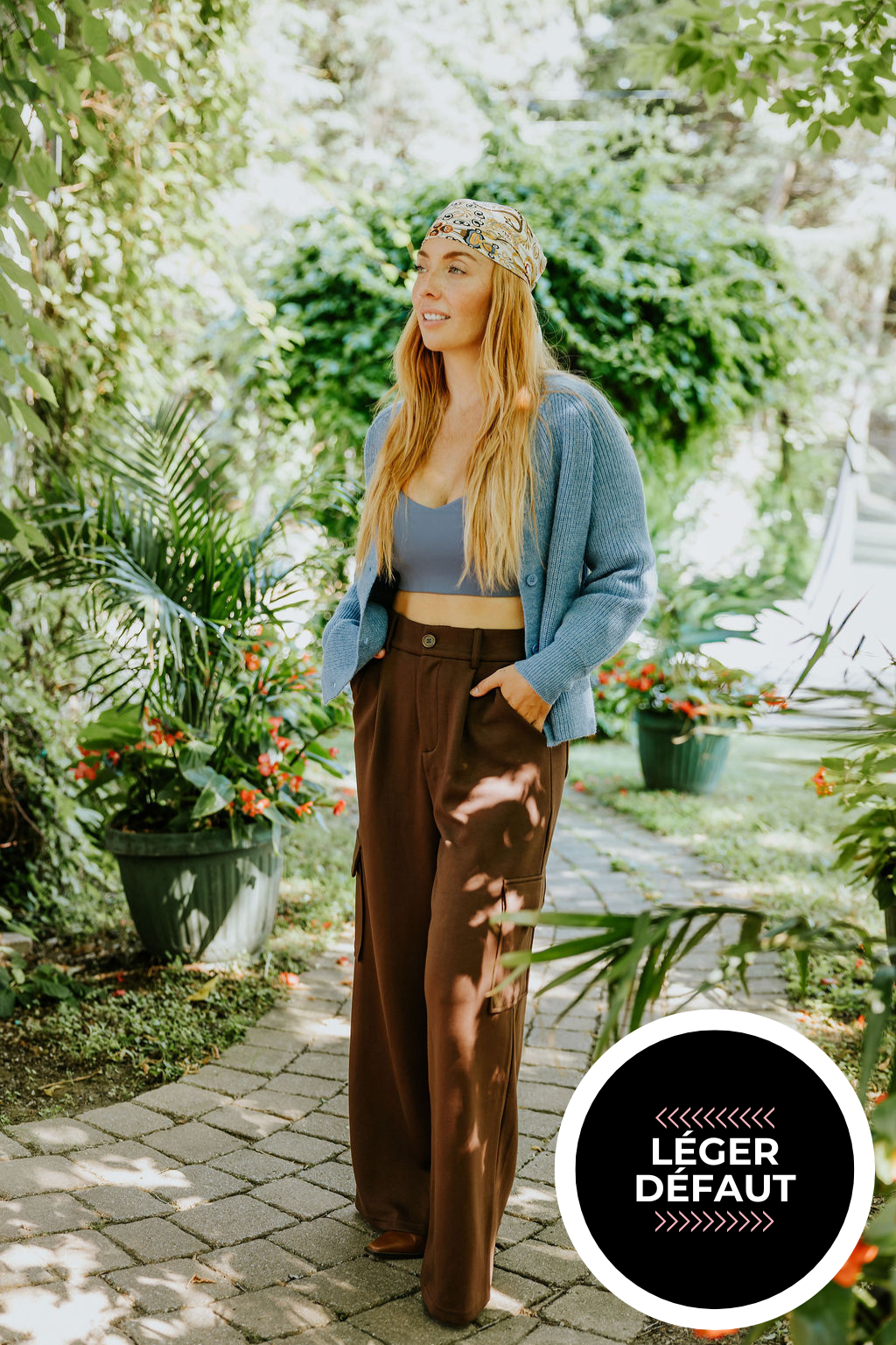 PANTALON ANIKA "LÉGER DÉFAUT" - WILL&YOU