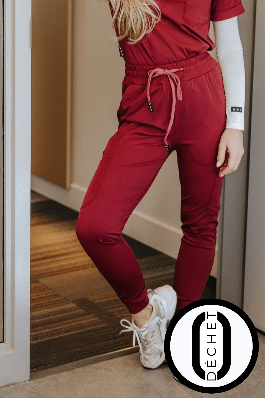 PANTALON D'UNIFORME SHEPHERD -BOURGOGNE- | ZÉRO DÉCHET | - WILL&YOU