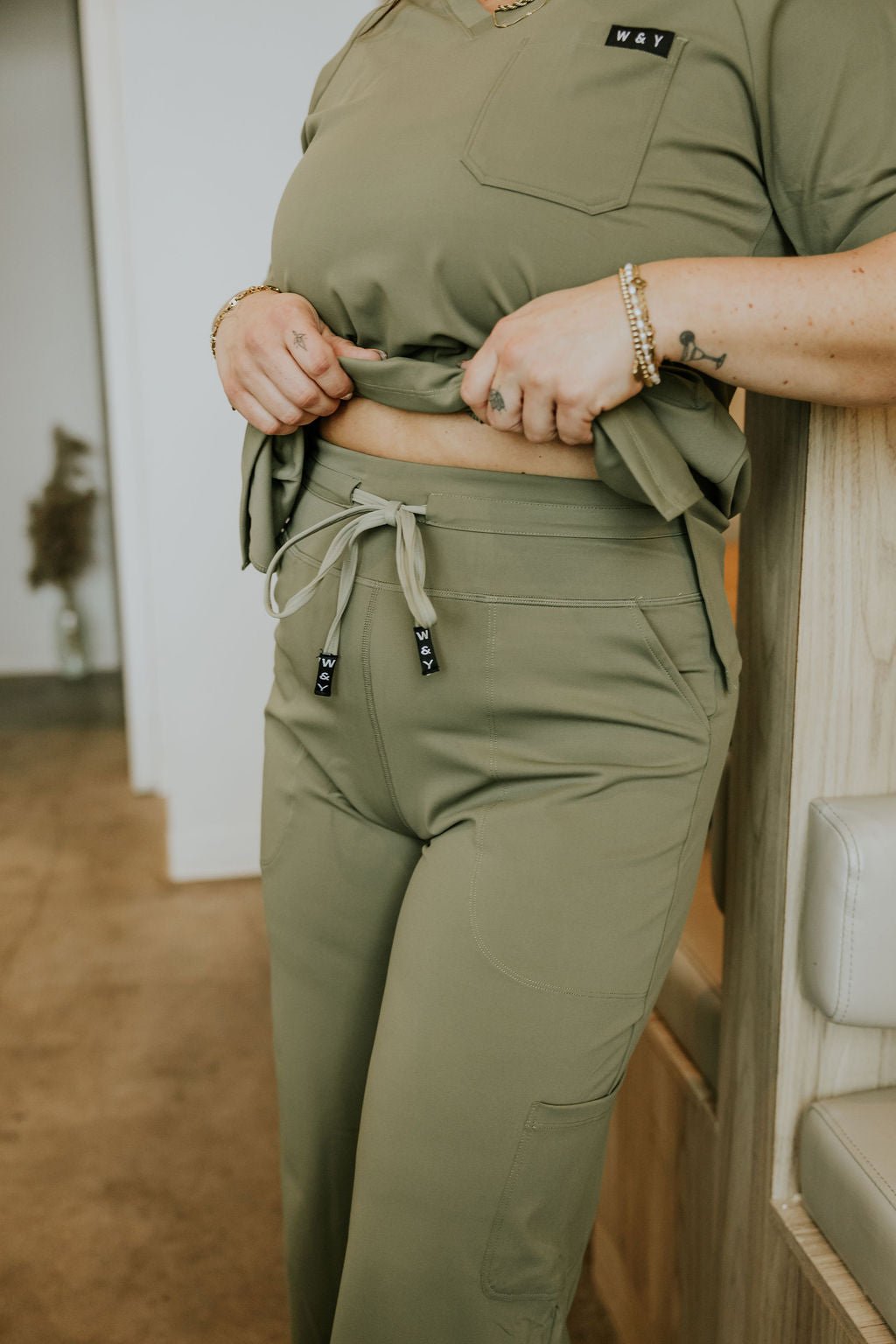 PANTALON D'UNIFORME SHEPHERD (COUPE DROITE) - KAKI - WILL&YOU