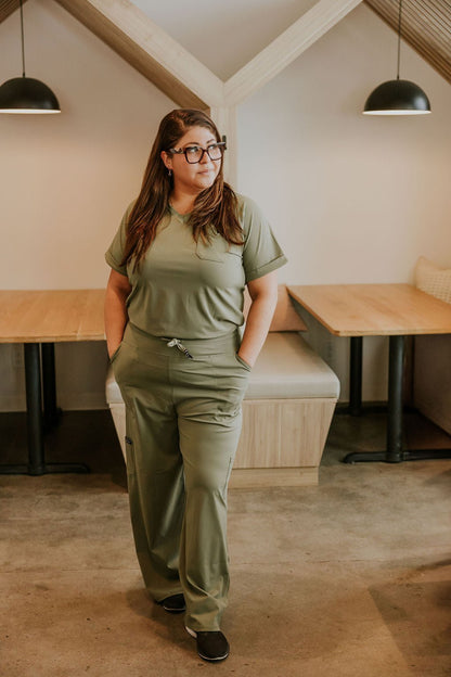 PANTALON D'UNIFORME SHEPHERD (COUPE DROITE) - KAKI - WILL&YOU